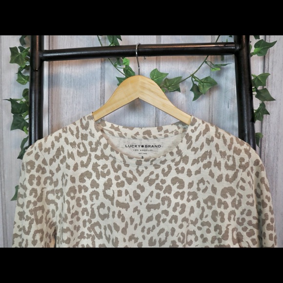 Lucky Brand quarter sleeve tee shirt - Picture 4 of 5